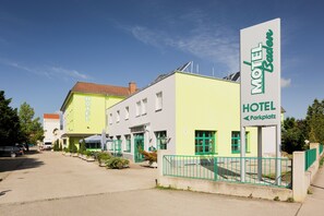 Façade de l’hébergement