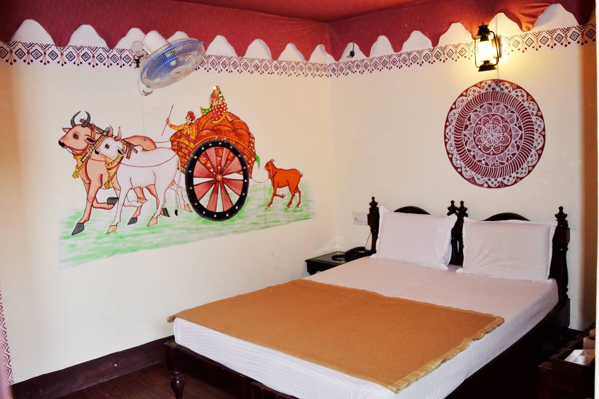 Individually decorated, individually furnished, blackout curtains
