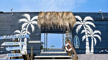 Fassade der Unterkunft