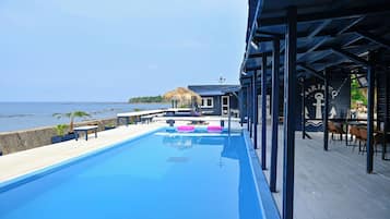 Seasonal outdoor pool