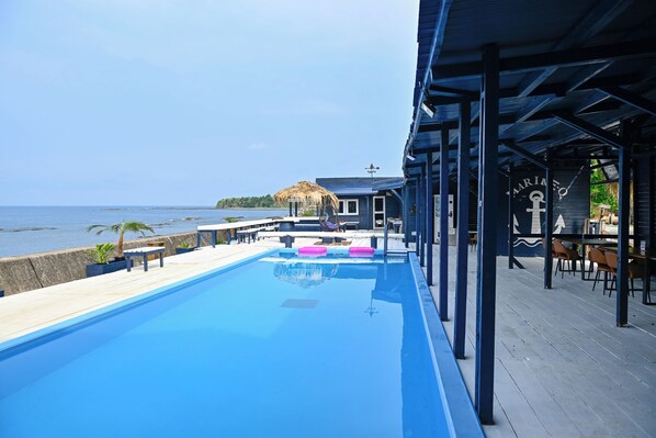 Seasonal outdoor pool