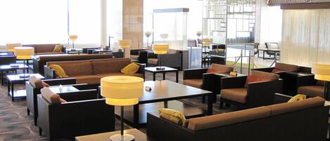 Sitteområde i lobbyen