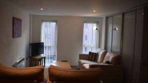 Apartment, 1 Bedroom | Living area | Flat-screen TV - Pulse Apartments (Manchester)