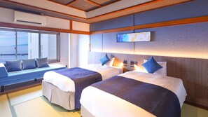 Superior Japanese-Style Twin Beds(City Side) - Shower Only - Non-Smoking | 免费 WiFi