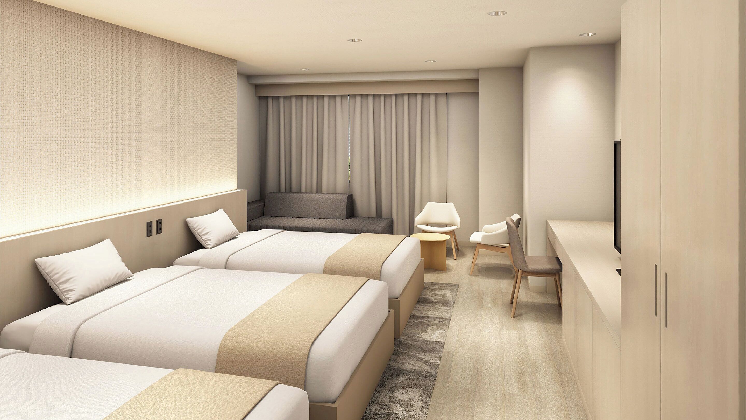 Superior Triple Room(No View) - Shower Only - Non-Smoking | Free WiFi