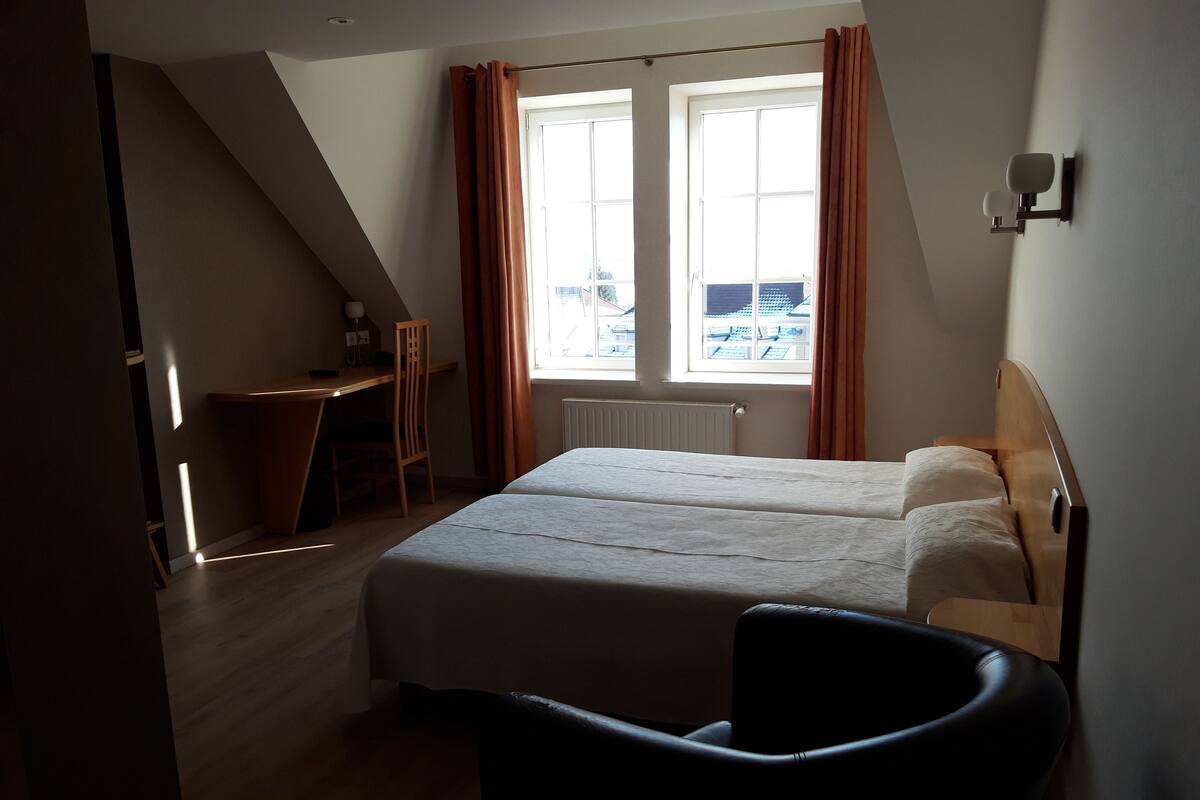 Desk, iron/ironing board, free WiFi, bed sheets