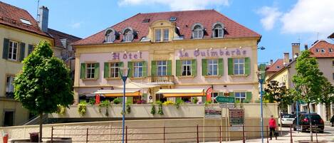 Façade de l’hébergement