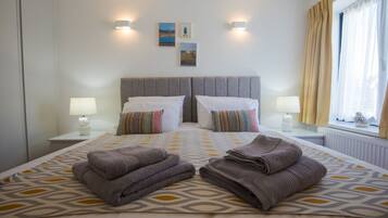 Deluxe appartement | Verduisterende gordijnen, geluiddichte muren