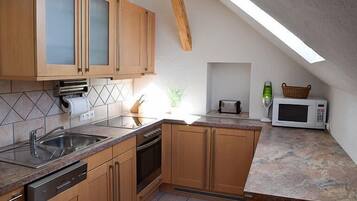 Apartment, 3 Schlafzimmer, Balkon | Eigene Küche | Mikrowelle, Ofen, Herdplatte, Geschirrspüler