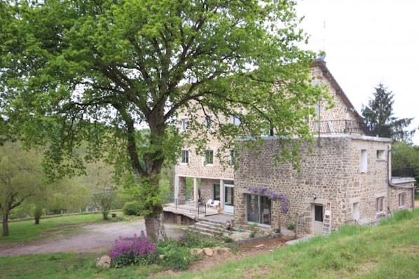 Façade de l’hébergement