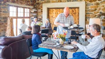 Daily full breakfast for a fee