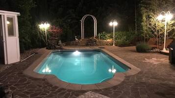 Seasonal outdoor pool