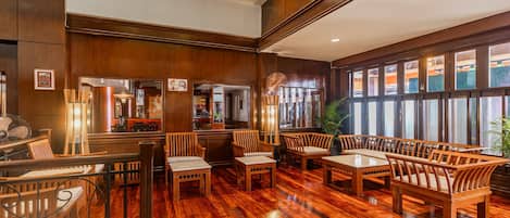 Sala de estar en el lobby