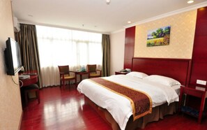 Business Double Room, Non Smoking | Desk, blackout drapes, iron/ironing board, free WiFi - Oriental Beauty Hotel (Guangzhou)