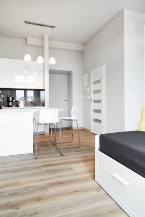 Leilighet, 1 soverom | 1 soverom, strykejern/-brett, barnesenger og wi-fi (inkludert)