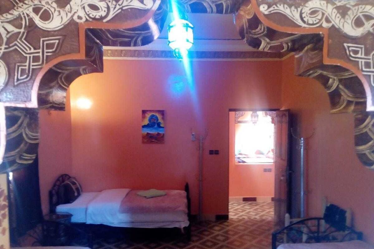 Blackout curtains, bed sheets