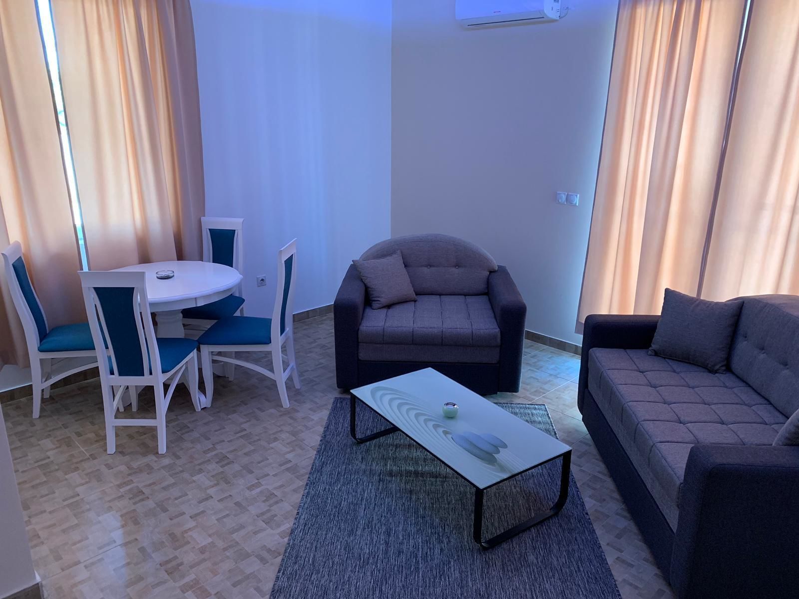 standard apartment | living area | flat-screen tv