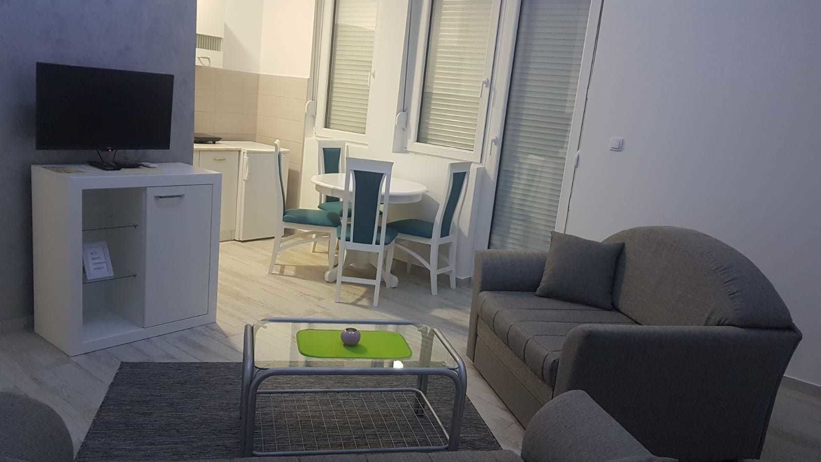 superior apartment | living area | flat-screen tv