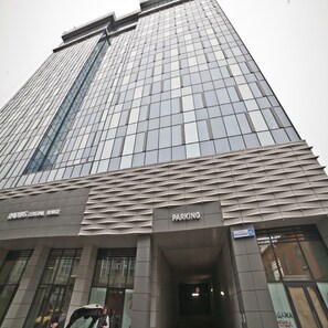 ด้านหน้าที่พัก