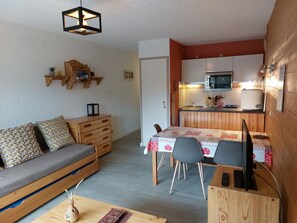 Interior - Studio 4 pers, slopeside, Les Deux Alpes (Les Deux Alpes)