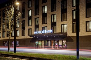 Voorkant van accommodatie