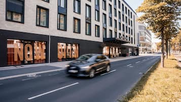 Fassade der Unterkunft