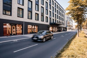 Voorkant van accommodatie