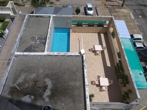 Outdoor pool - Silva Hospedagem - Flat Bellagio (São Luís)