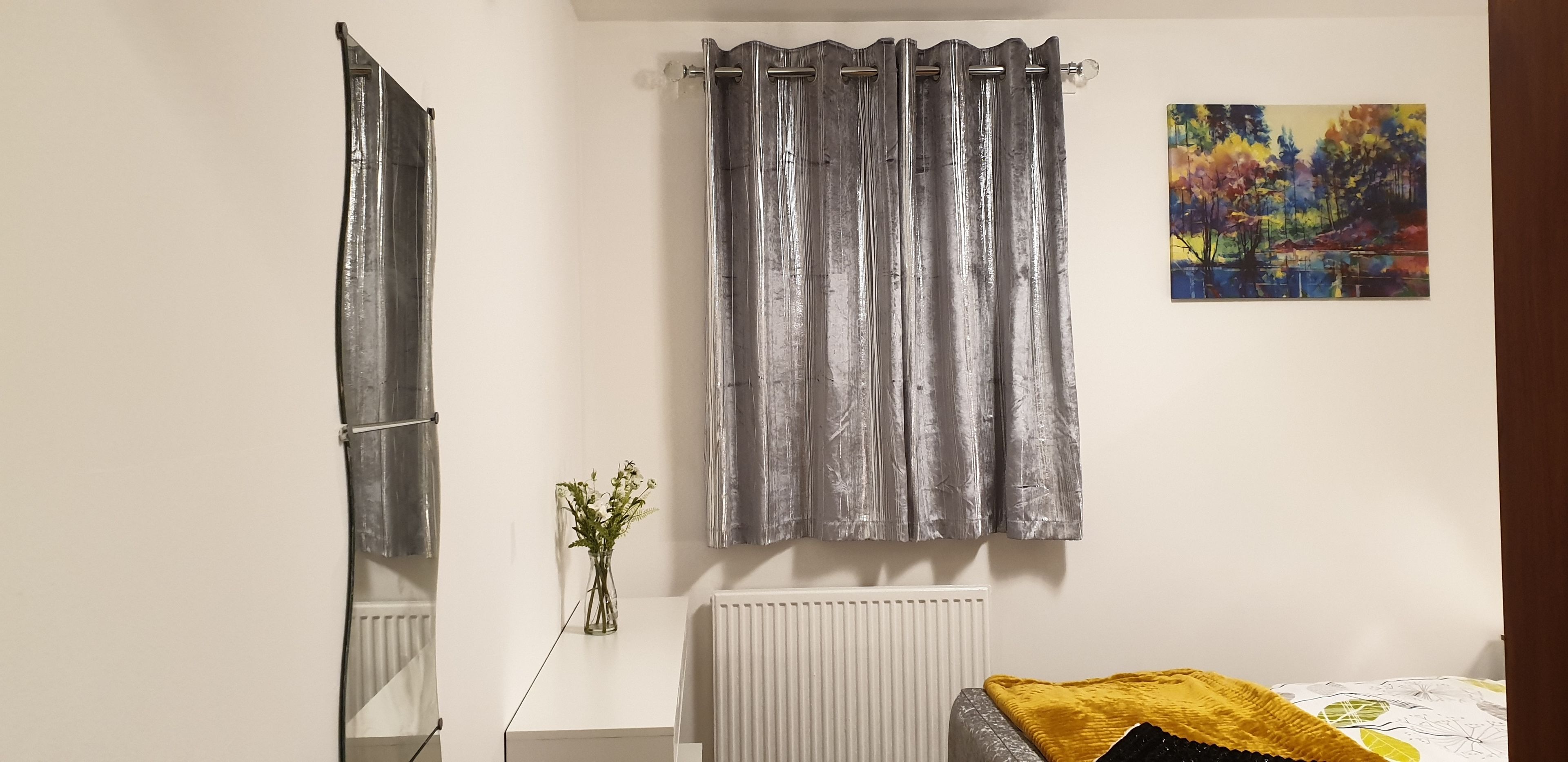 Apartment, 1 Bedroom | 1 bedroom, laptop workspace, blackout drapes, iron/ironing board