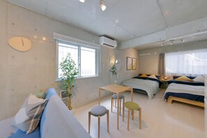 Room | Iron/ironing board, bed sheets - Landmark Namba C (Osaka)