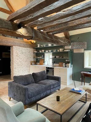 Living room - Colivault (Cande-sur-Beuvron)