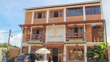 Fassade der Unterkunft