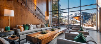 * NUEVO * Precioso y lujoso Ski-in / Out Deer Valley. Piscina, Gimnasio, Ski Valet, Apres Ski.