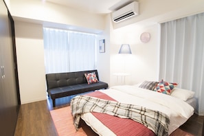 Room | 2 bedrooms, iron/ironing board, bed sheets - Seta Piena Yuhigaoka C (Osaka)