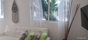 Exclusive Penthouse, 1 Bedroom, Non Smoking, Garden View | Pillow-top beds, blackout curtains, iron/ironing board, free WiFi