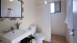 Villa, 1 Bedroom, Terrace, Sea Facing | Bathroom | Shower, designer toiletries, hair dryer, towels