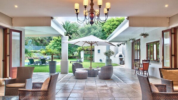 Restauration en plein air