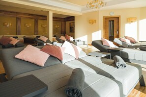 Sauna, hot tub, steam room, body treatments, hot stone massages - Hotel Klausnerhof (Tux)