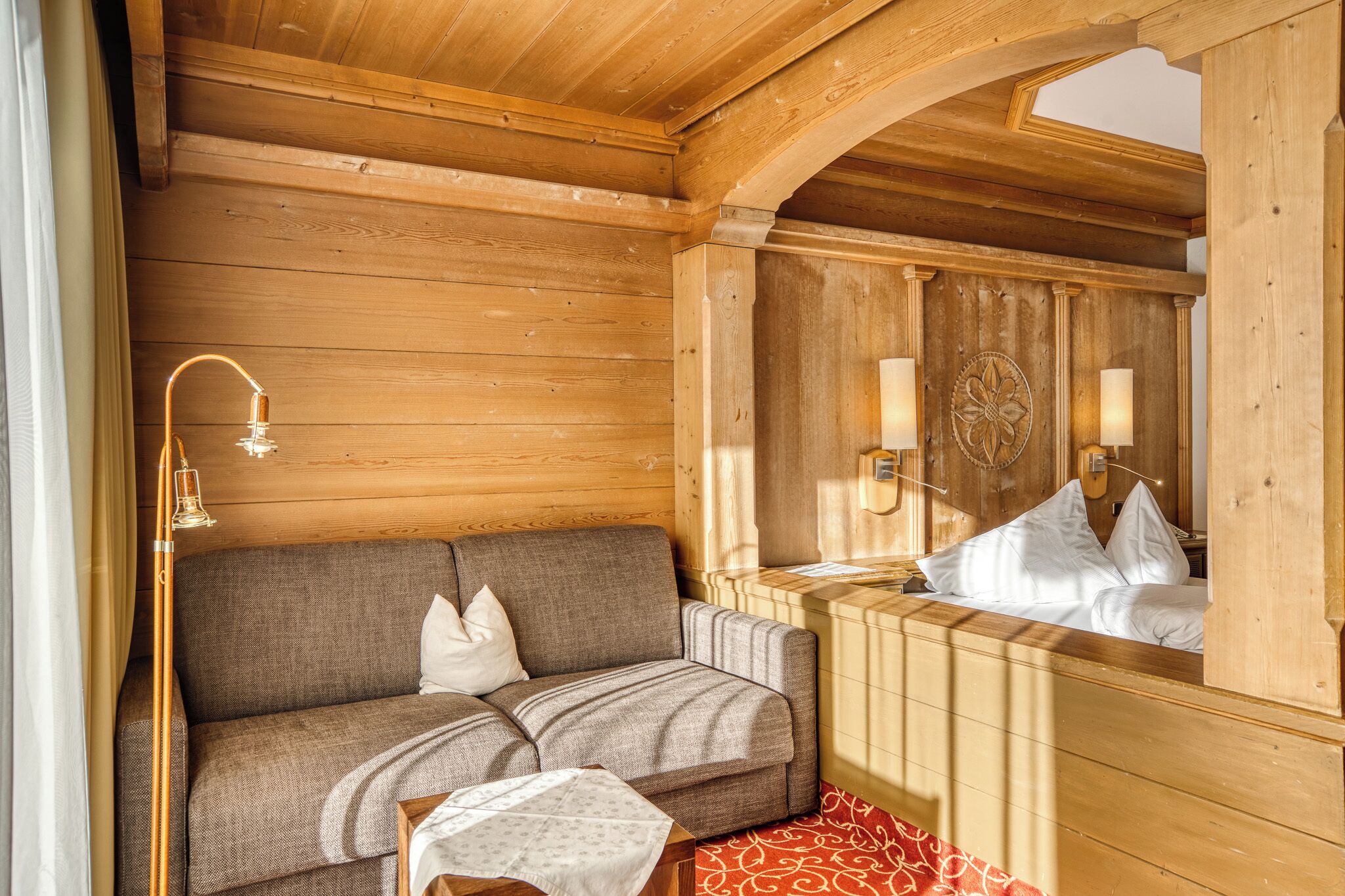 Doppelzimmer, Bergblick | Allergikerbettwaren, Zimmersafe, Schreibtisch, kostenloses WLAN