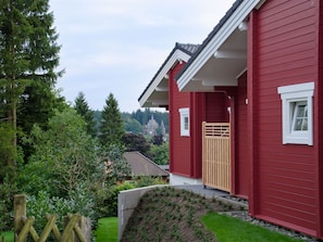 Fassade der Unterkunft