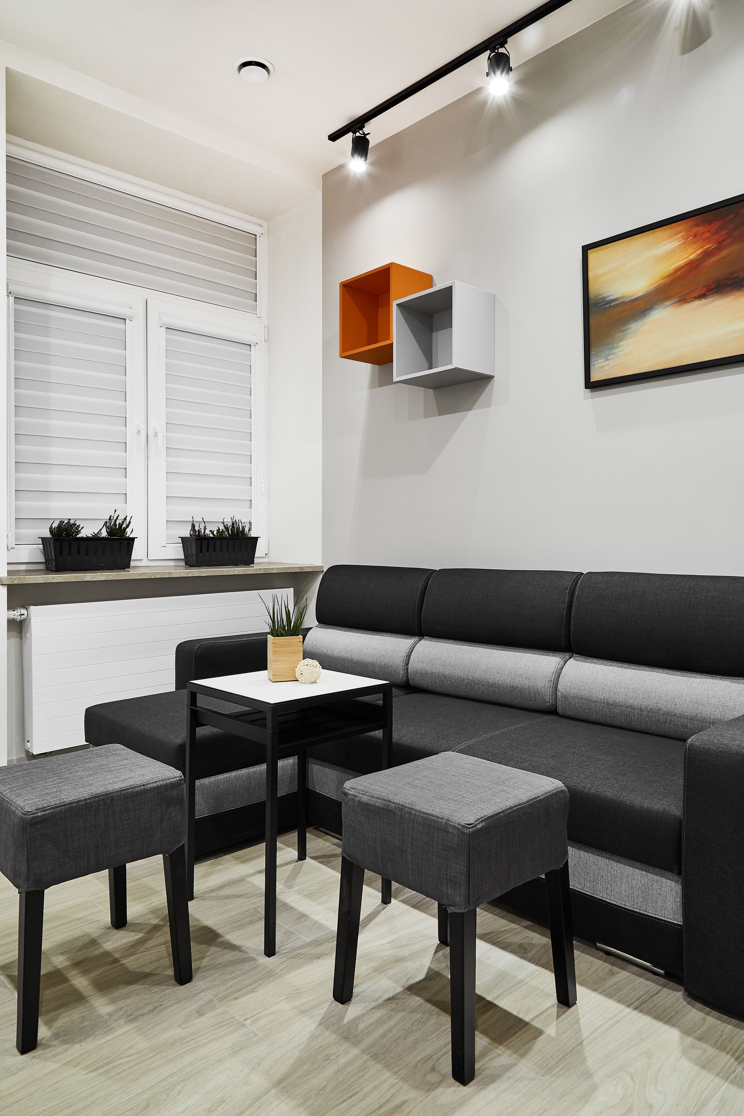 Suite Studio Affaires (E) | Coin séjour | Télévision à écran plat de 43 pouces avec chaînes par câble, télévision