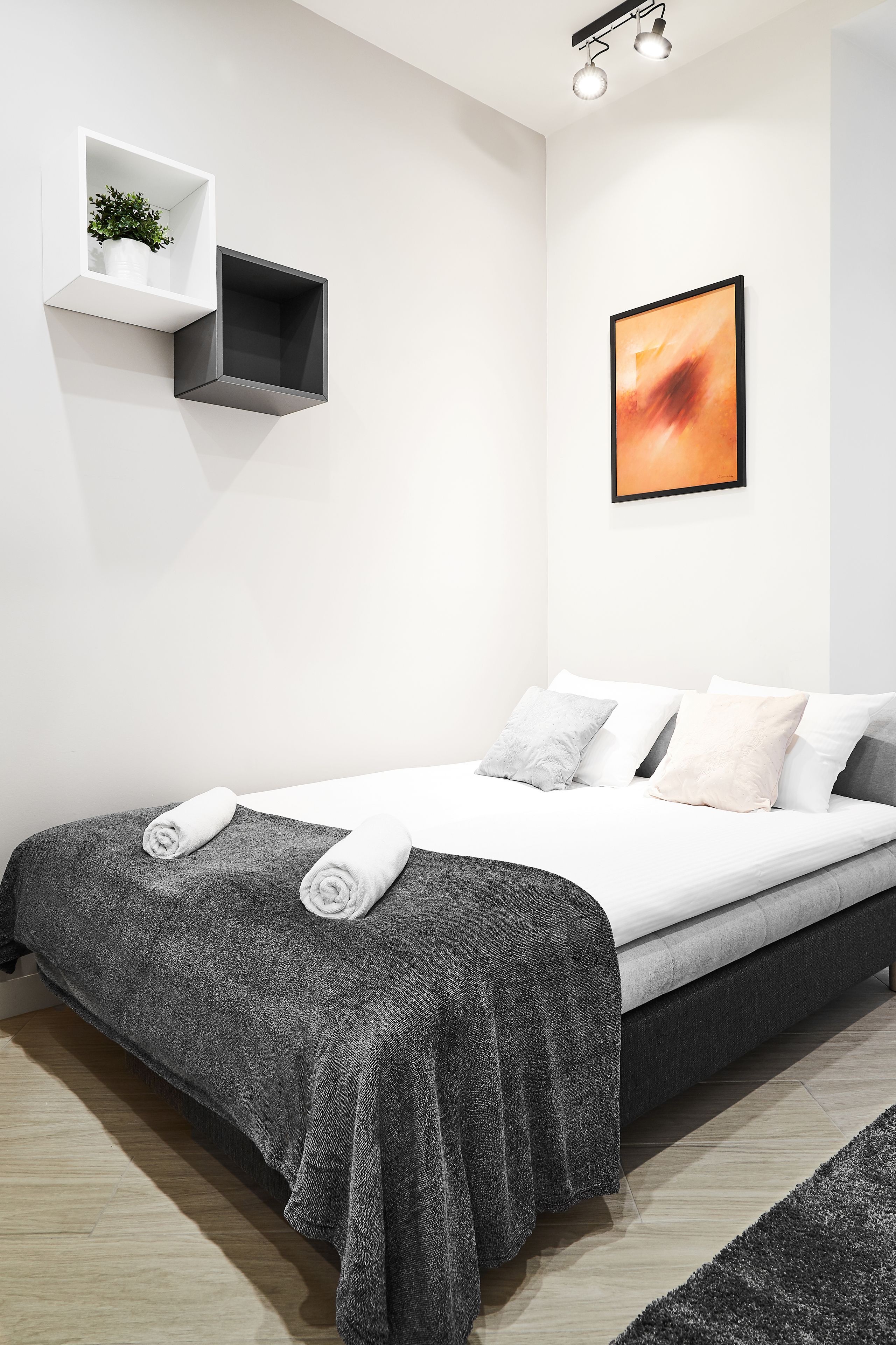 Suite Studio Affaires (F) | Coin séjour | Télévision à écran plat de 43 pouces avec chaînes par câble, télévision