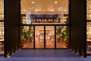 Entrée de l’hébergement