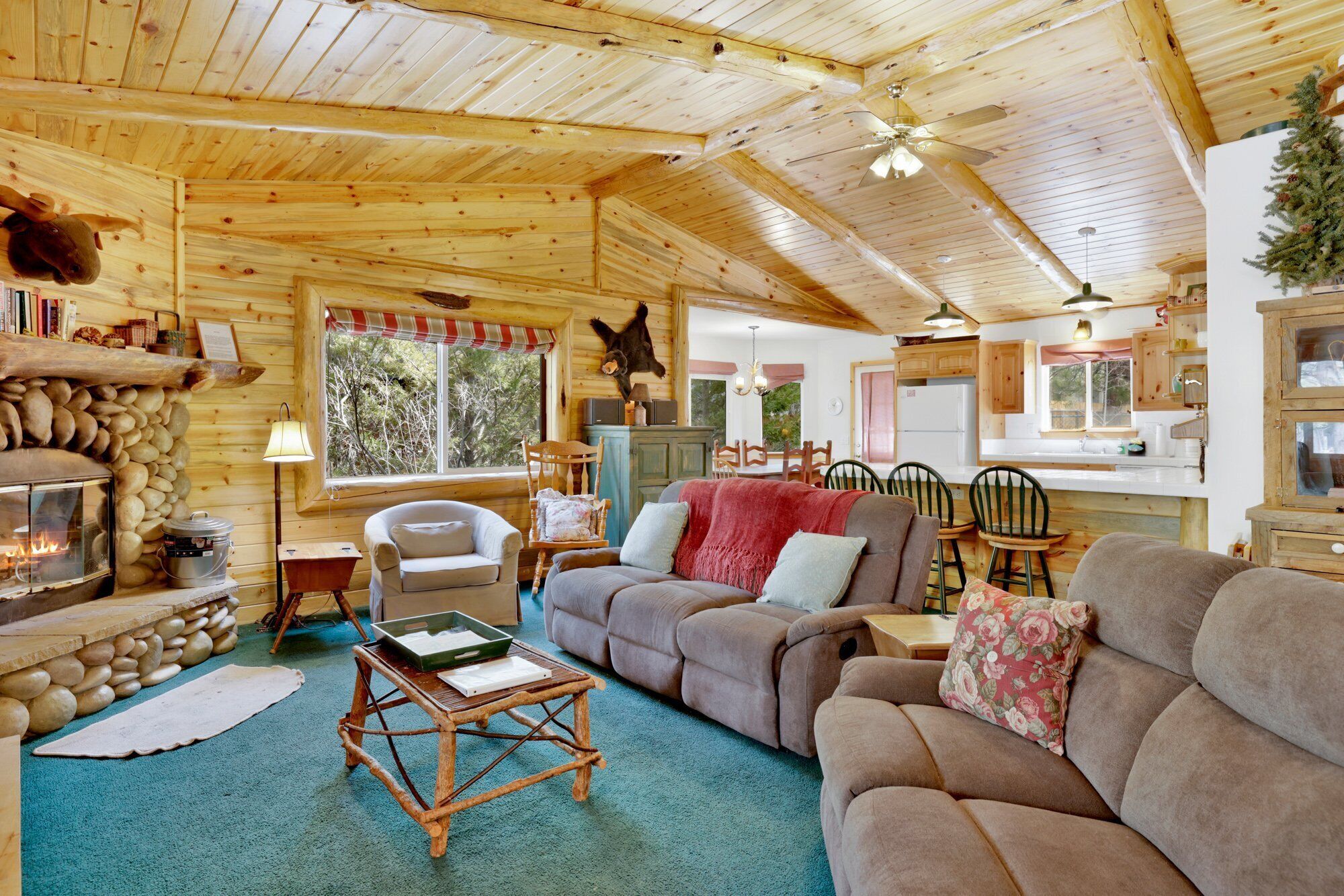 House, Multiple Beds, Patio, Mountain View (1041) | Living area