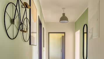 Two-Bedroom Suite XL with balcony | Living area | Smart TV
