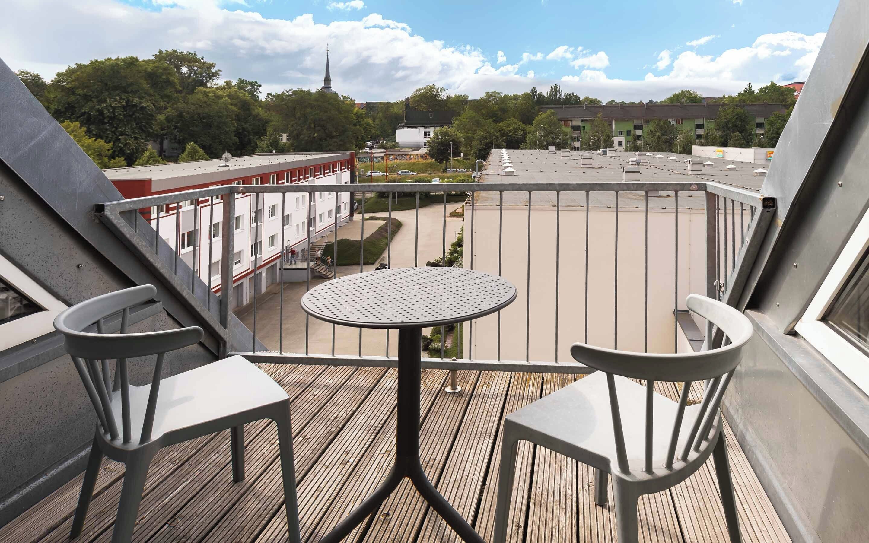 Apartment, 1 Queen-Bett und Schlafsofa (Chemnitz Hartmannstr | One-Bedroom Pe) | Terrasse/Patio