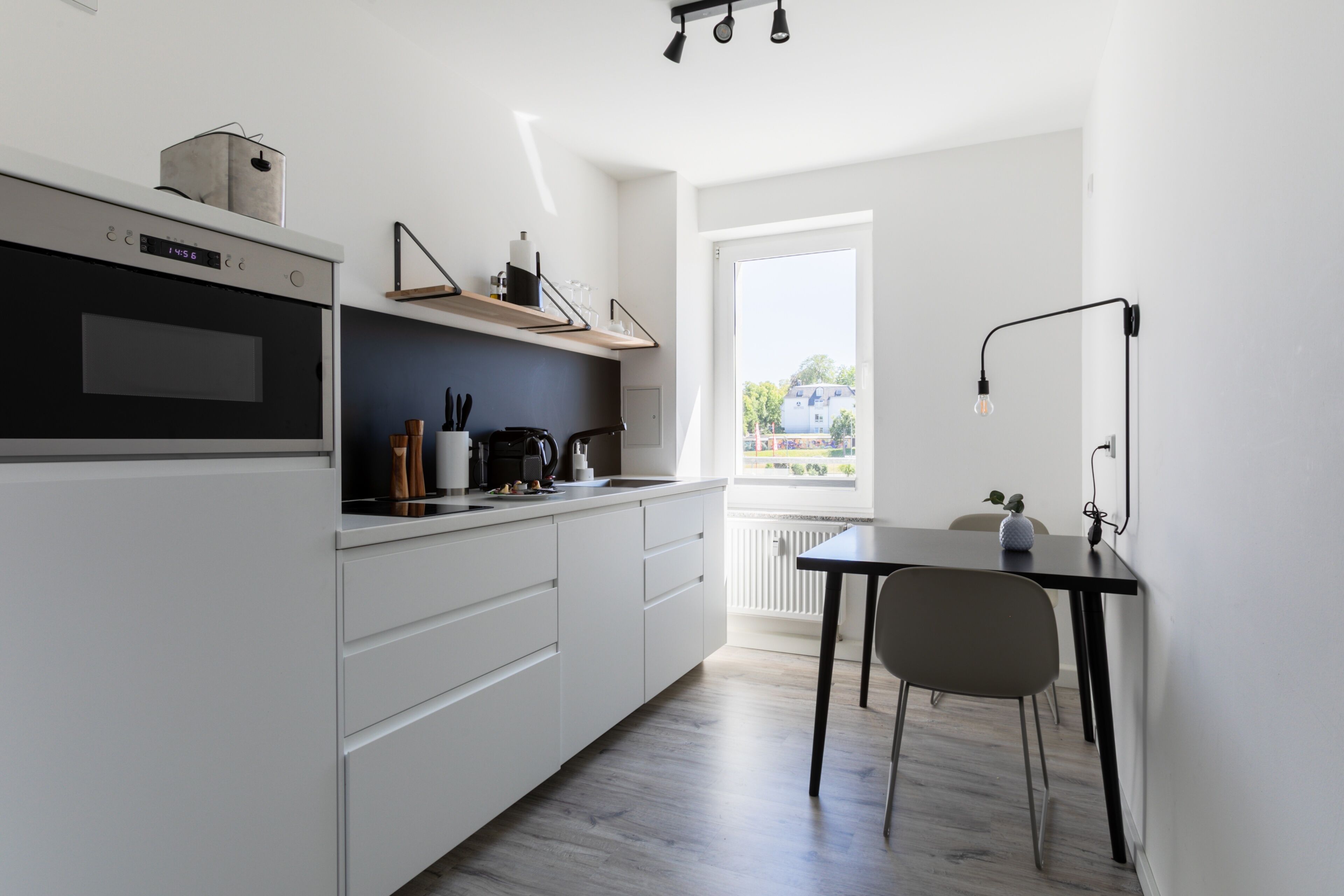 One-Bedroom Suite with balcony | Private kitchen | Fridge, espresso maker, electric kettle