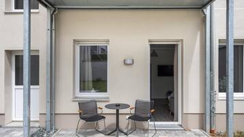 Apartment, 1 Queen-Bett und Schlafsofa (Chemnitz Hartmannstr | One-Bedroom Su) | Unterkunftsgelände