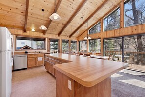 House, Multiple Beds, Patio, Mountain View (1057) | Private kitchen | Coffee/tea maker - Wodehouse #1057 (Big Bear Lake)