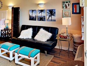 42-inch TV with satellite channels